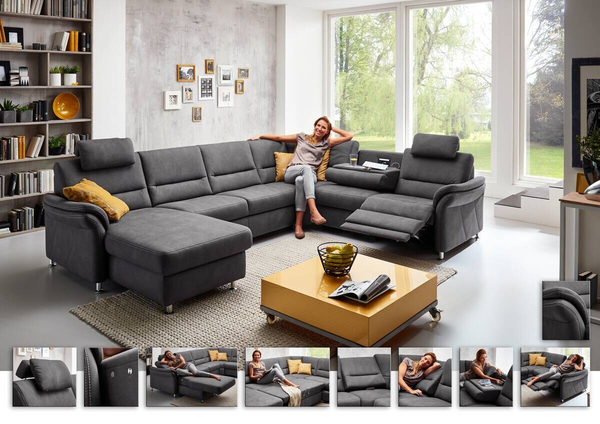 Wohnlandschaft B/T: ca. 173x262 cm