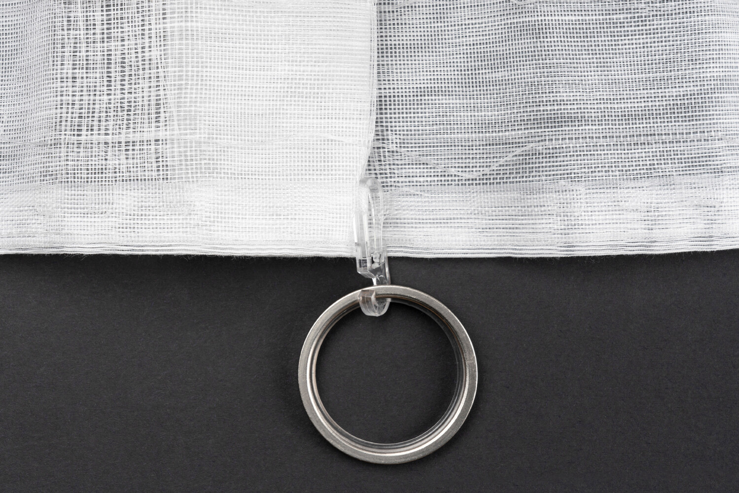 Kombivorhang 2er Pack Soft weiß B/L: ca. 135x245 cm