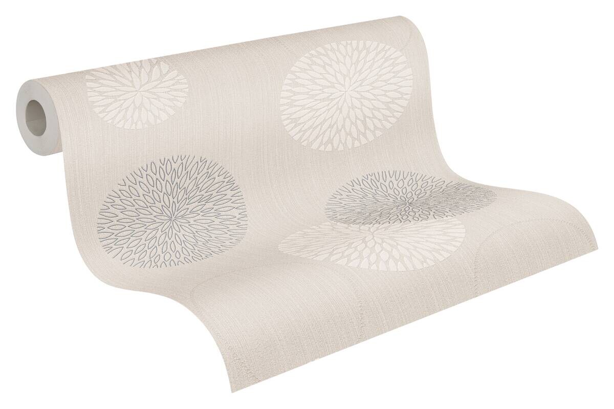 A.S.Creation Vliestapete Best of Vlies Punkte beige B/L: ca. 53x1005 cm