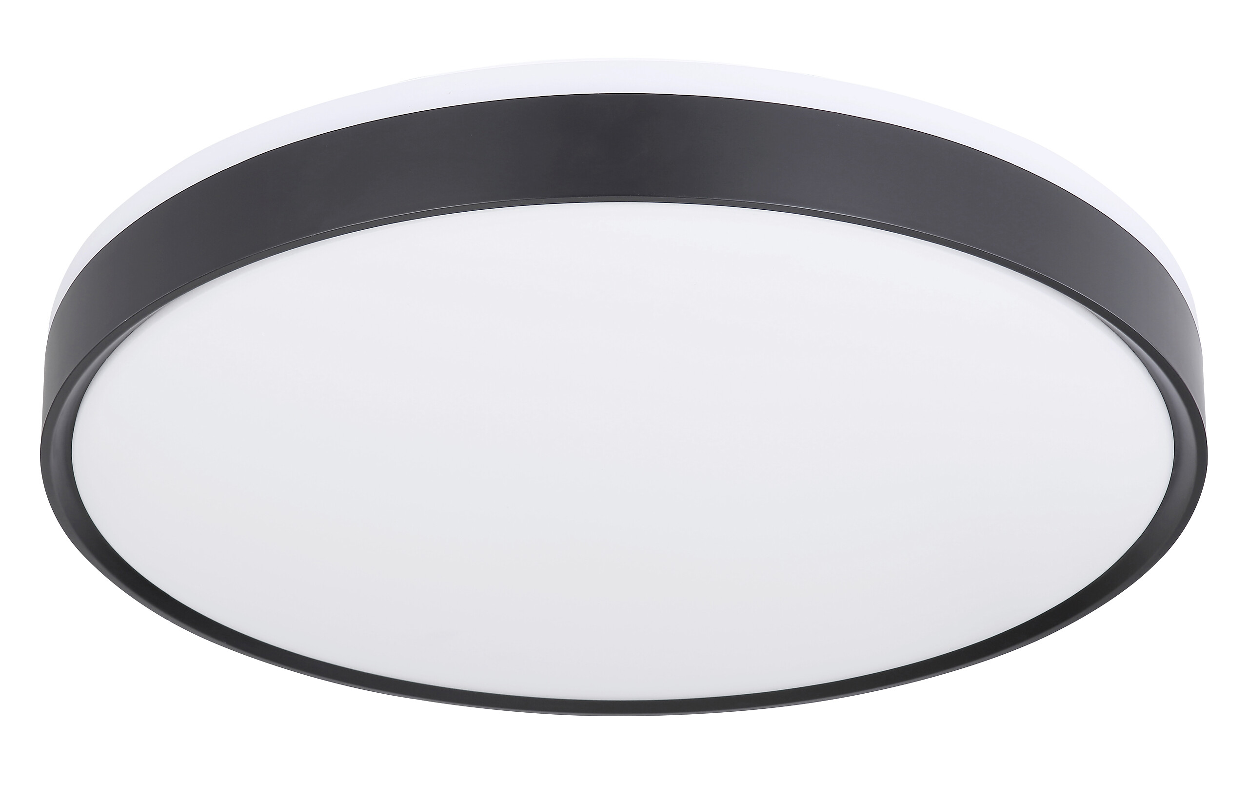 GLOBO Deckenleuchte SONNY 41587-24 schwarz weiß Metall Kunststoff H/D: ca. 9x49 cm