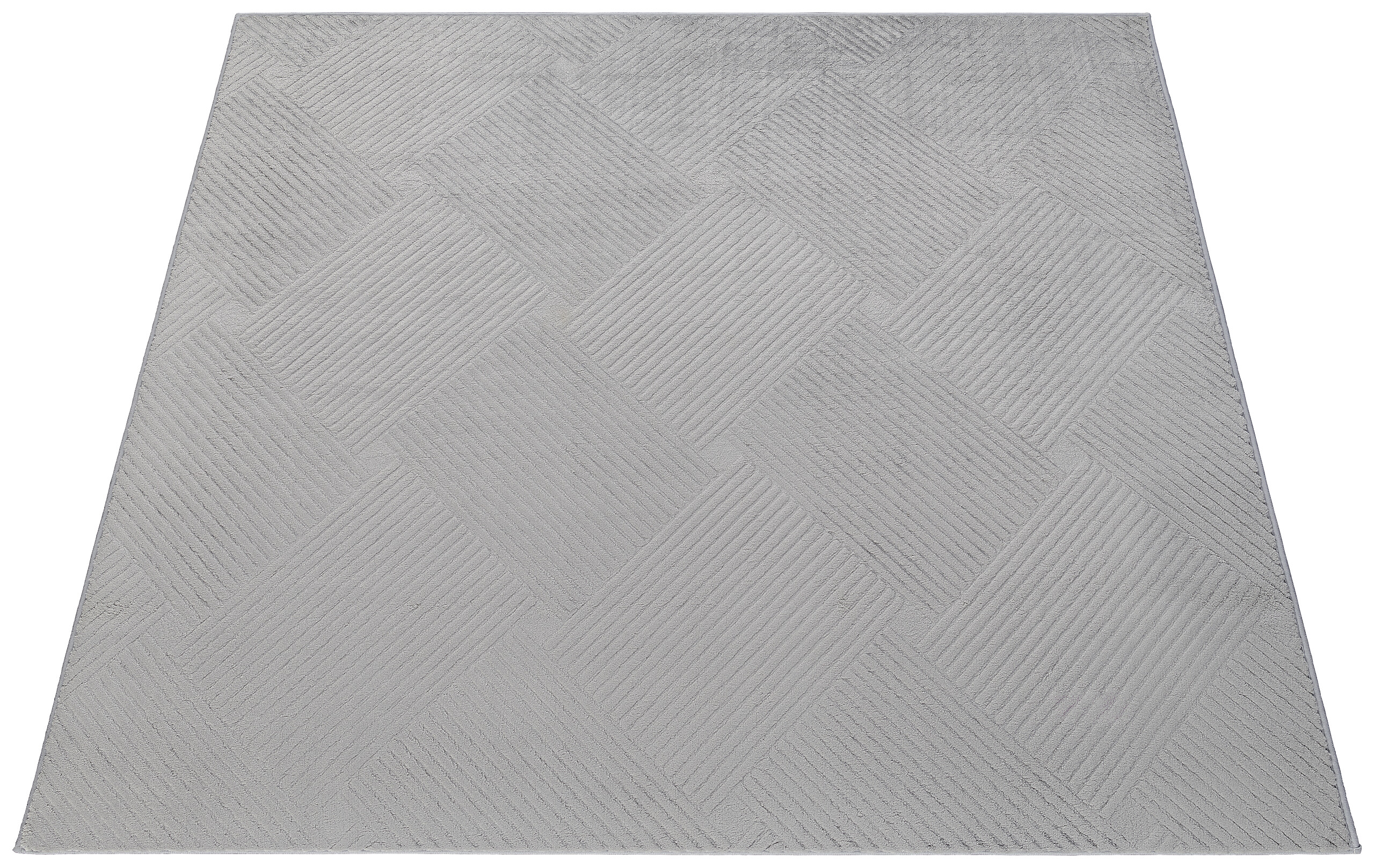 Fellimitat Monaco grau B/L: ca. 80x150 cm