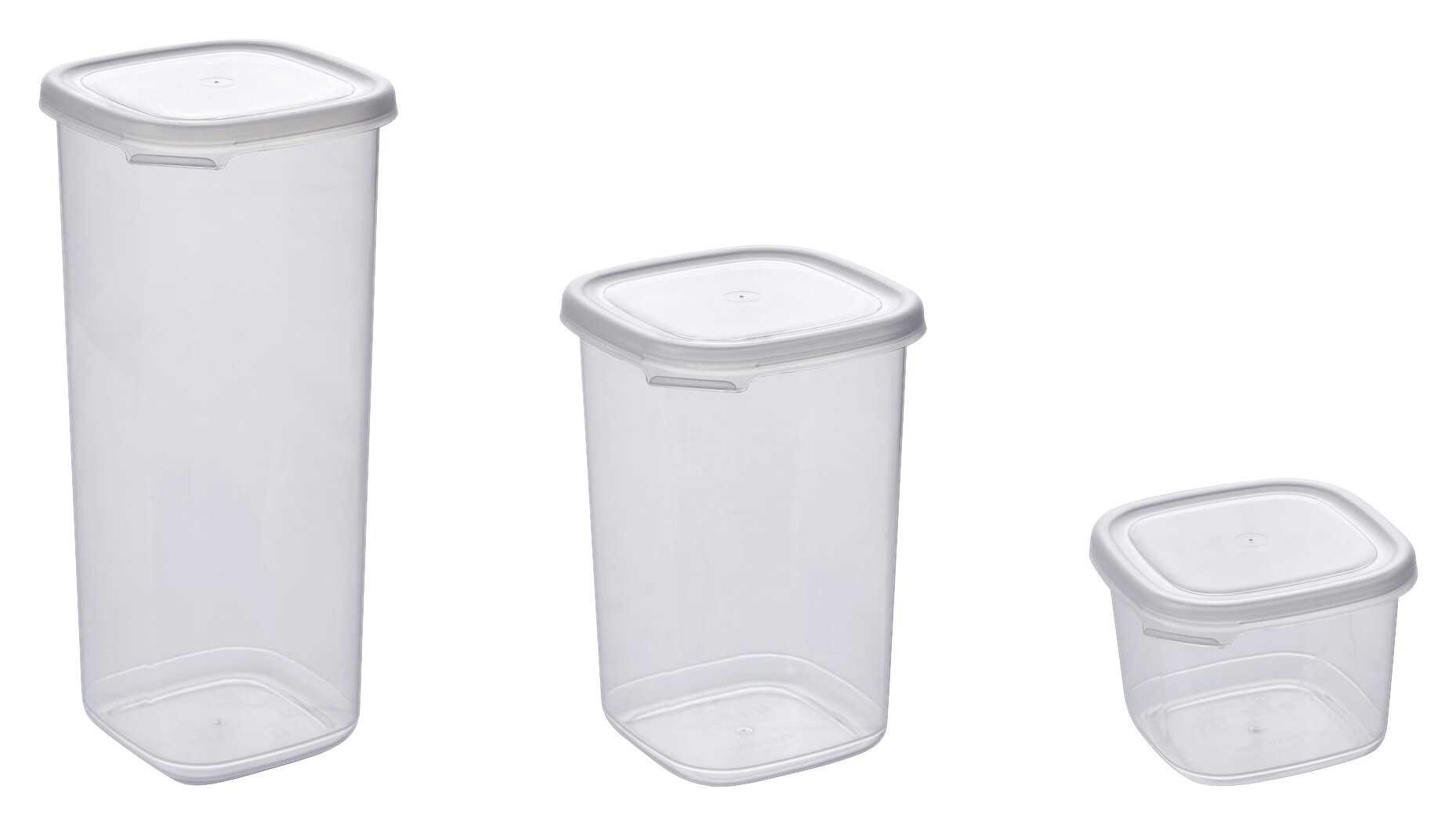 HermiaConcept Vorratsdosenset 18tlg. weiß