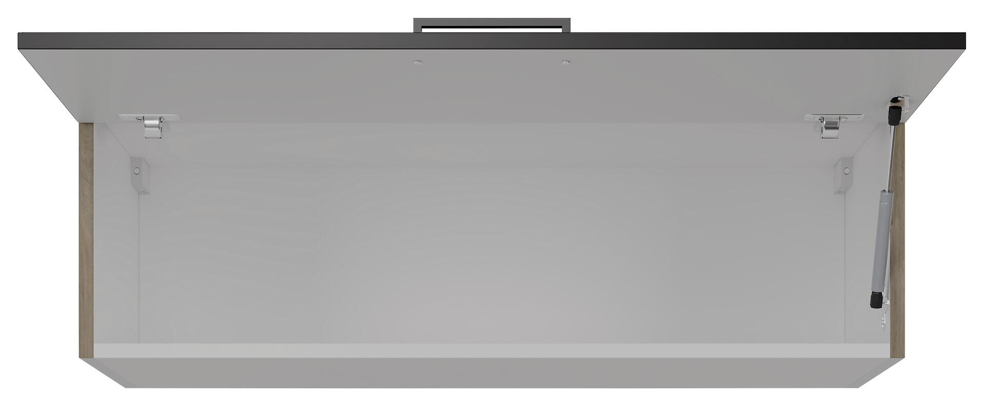 Hängeschrank Capri schwarz matt B/H/T: ca. 100x32x32 cm