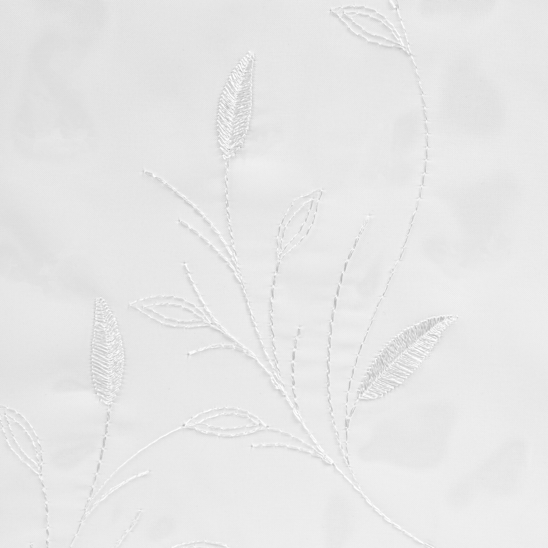 Store-Meterware Blätter weiß H: ca. 280 cm