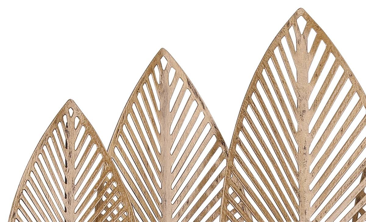 Wandgarderobe Palma gold Optik B/H/T: ca. 47x44x6 cm