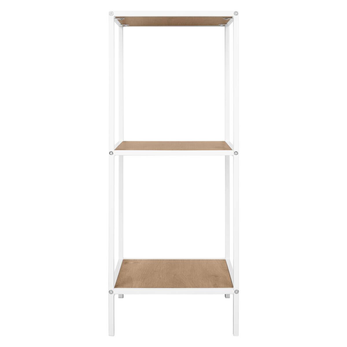 Standregal Tom weiß Eiche Nachbildung B/H/T: ca. 37x82,5x33 cm