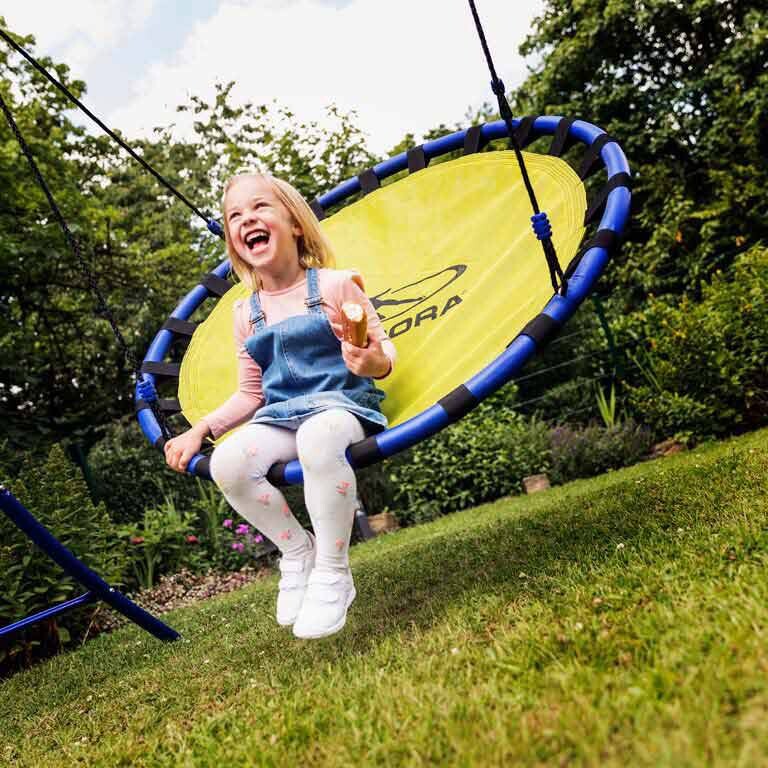 Hudora Nestschaukel Octagon 70 schwarz B/H/L: ca. 70x10x70 cm