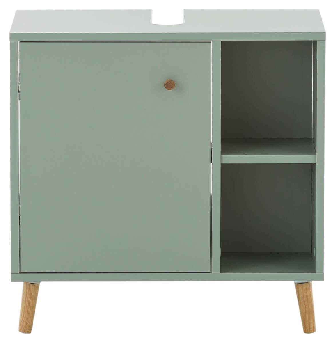 Waschbeckenunterschrank Bjarne Pistazie B/H/T: ca. 60,2x59,3x33 cm