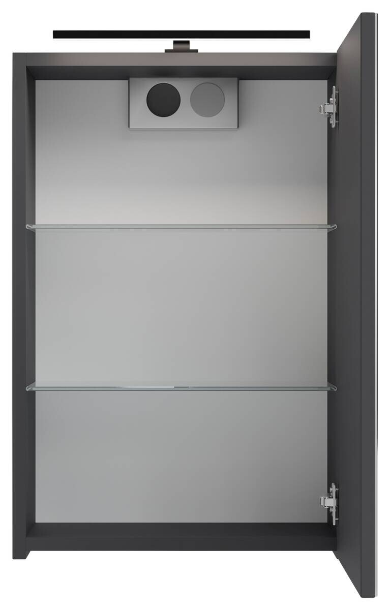 Spiegelschrank SPREE anthrazit B/H/T: ca. 40x60x15 cm