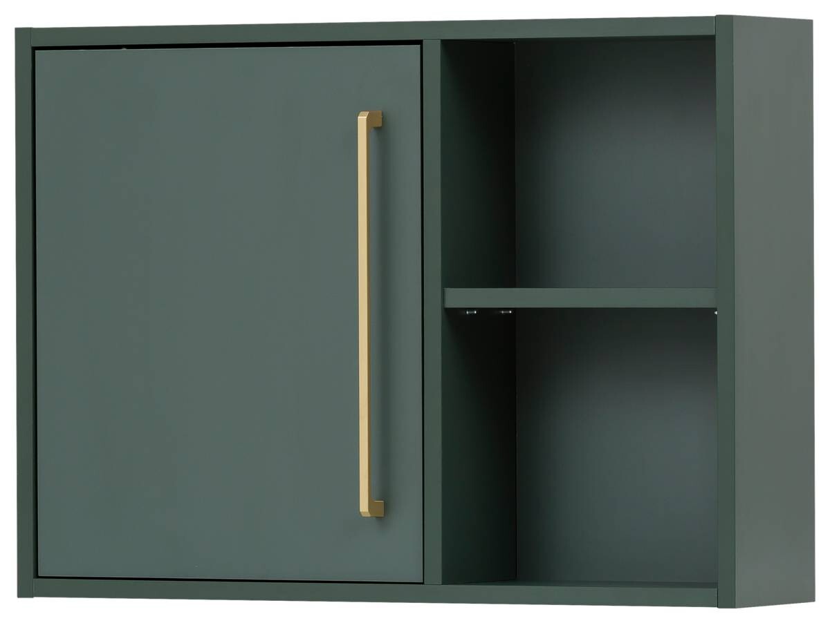 Hängeschrank Kent waldgrün B/H/T: ca. 66,8x48,4x16 cm Hängeschrank Kent waldgrün B/H/T: ca. 66,8x48,4x16 cm