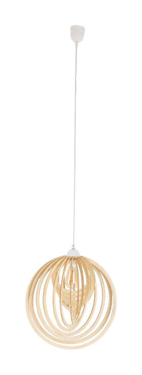 Näve Leuchten Pendelleuchte NV6126827 natur Holz H/L/D: ca. 145x100x40 cm E27 1 Brennstellen