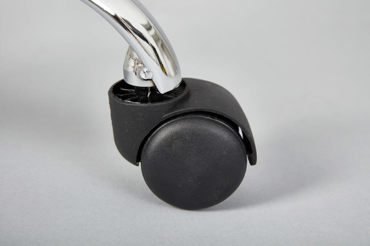 Drehstuhl Donny weiß schwarz Kunstleder Netzstoff