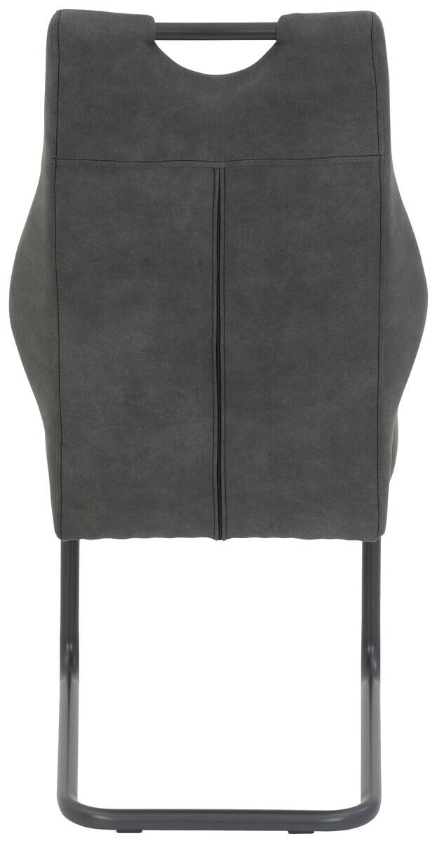 Essgruppe Inn Eiche schwarz anthrazit Holzwerkstoff B/H/T: ca. 140x76x90 cm