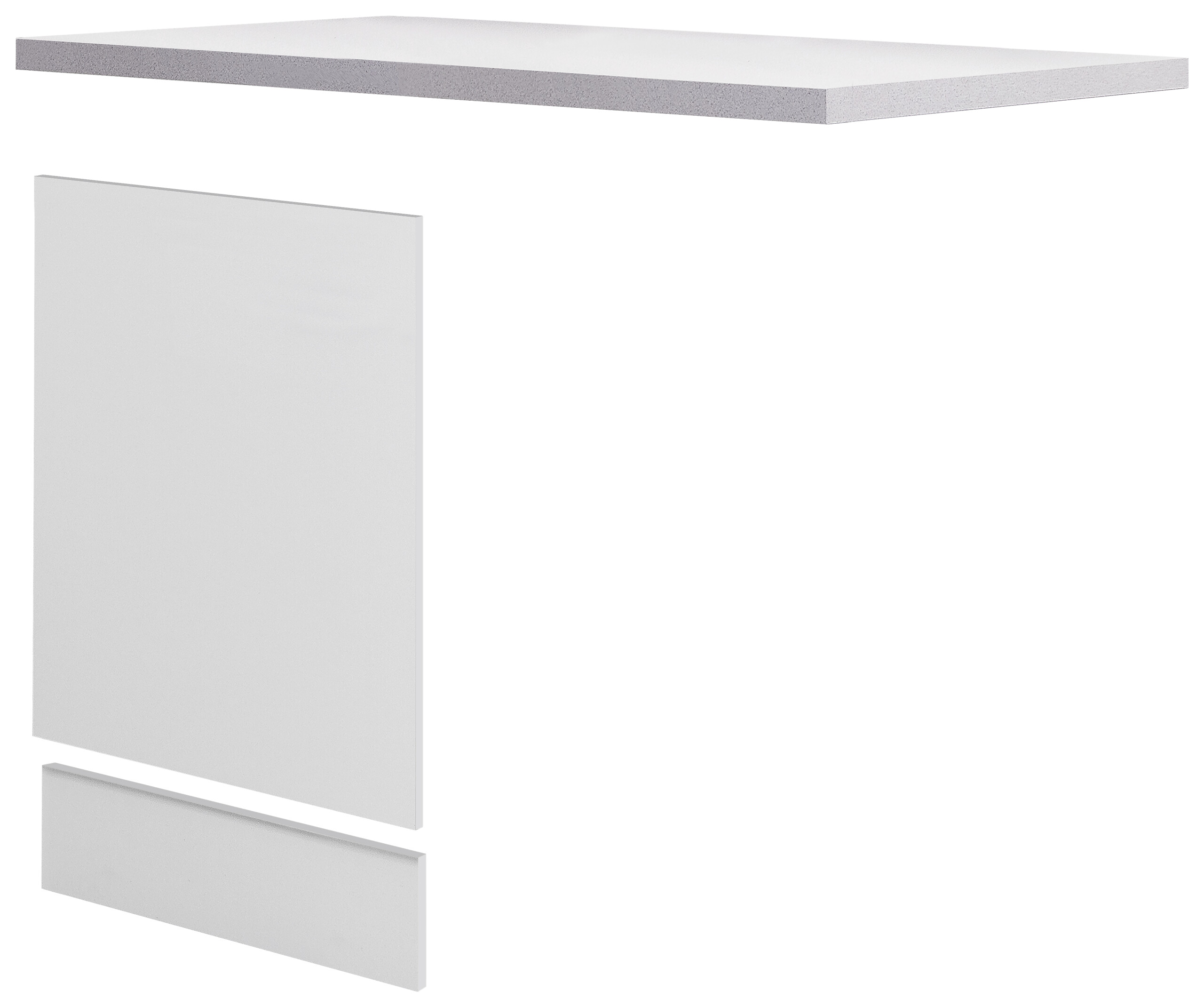 Flex-Well Geschirrspüler- Frontset Wito weiß B/H/T: ca. 110x85x60 cm Flex-Well Geschirrspüler- Frontset Wito weiß B/H/T: ca. 110x85x60 cm