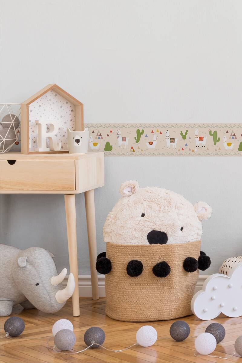 A.S.Creation Bordüre grün rot B/H/D: ca. 15,5x500x5,7 cm