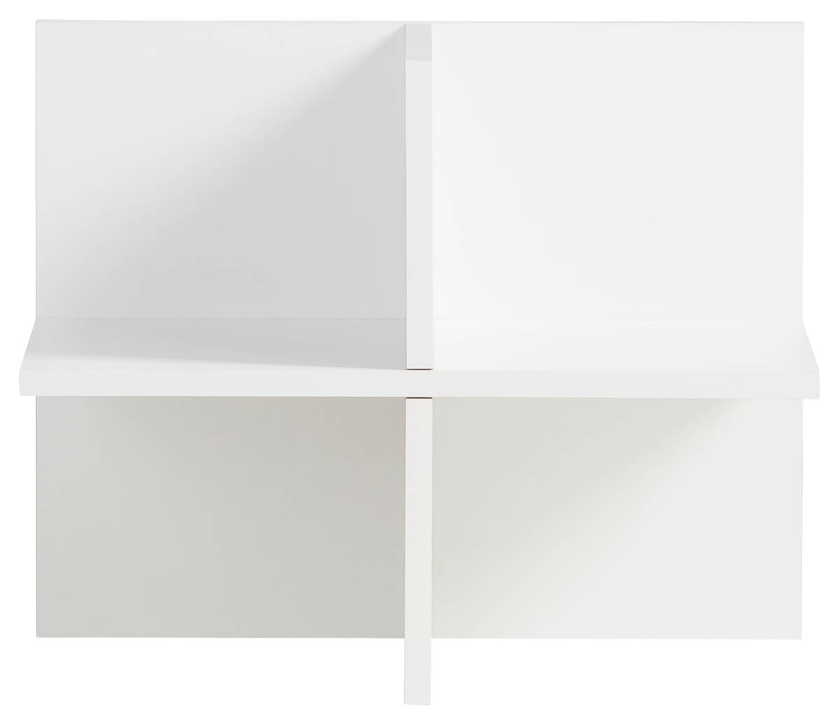 Regal Serie 400 perlweiß Optik B/H/T: ca. 47,5x38,4x32,8 cm