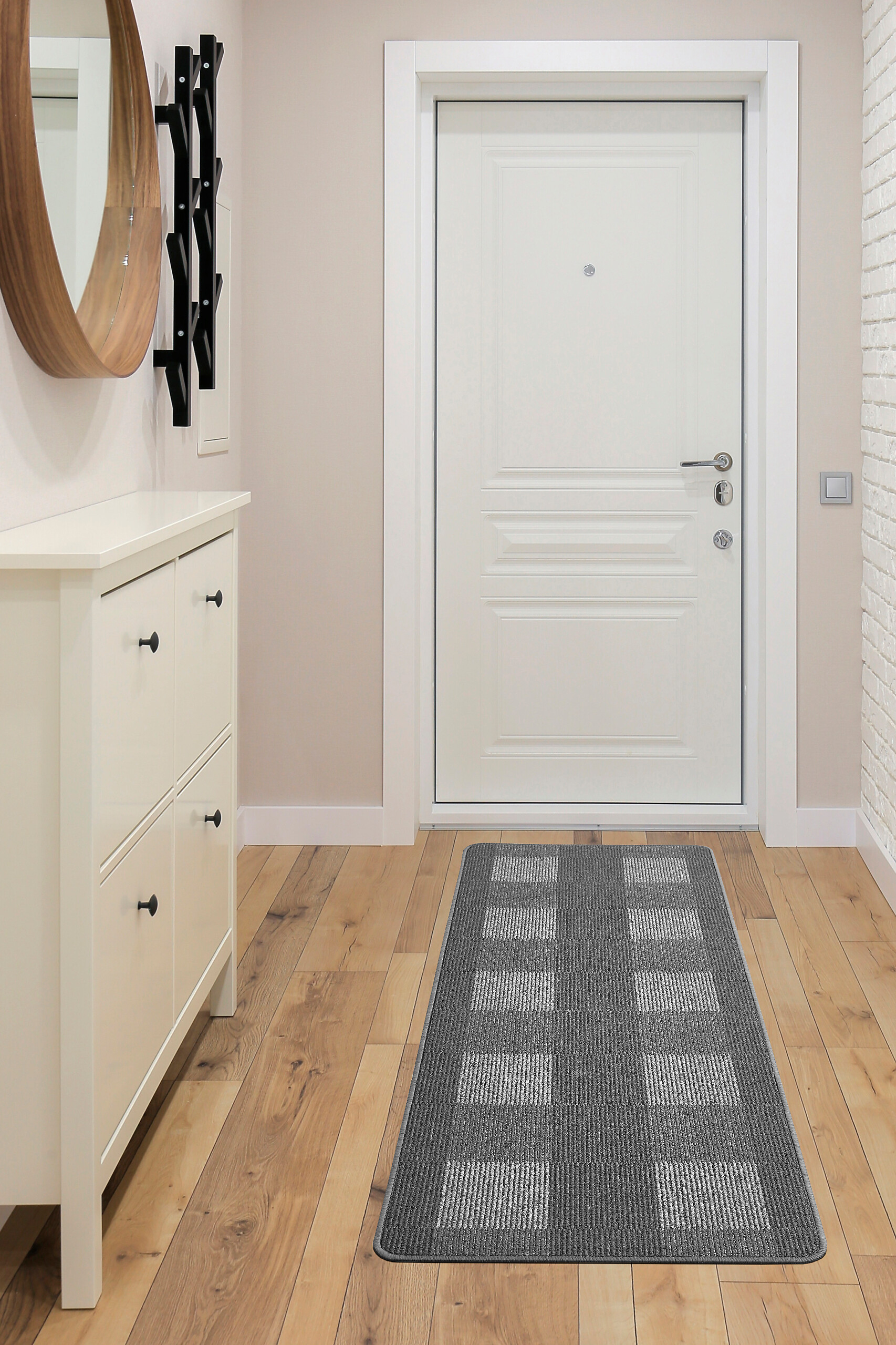 Andiamo Teppich Avallon anthrazit B/L: ca. 67x200 cm Andiamo Teppich Avallon anthrazit B/L: ca. 67x200 cm