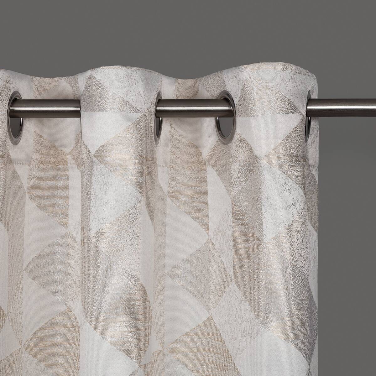 Ösenvorhang Chemnitz natur B/L: ca. 140x245 cm