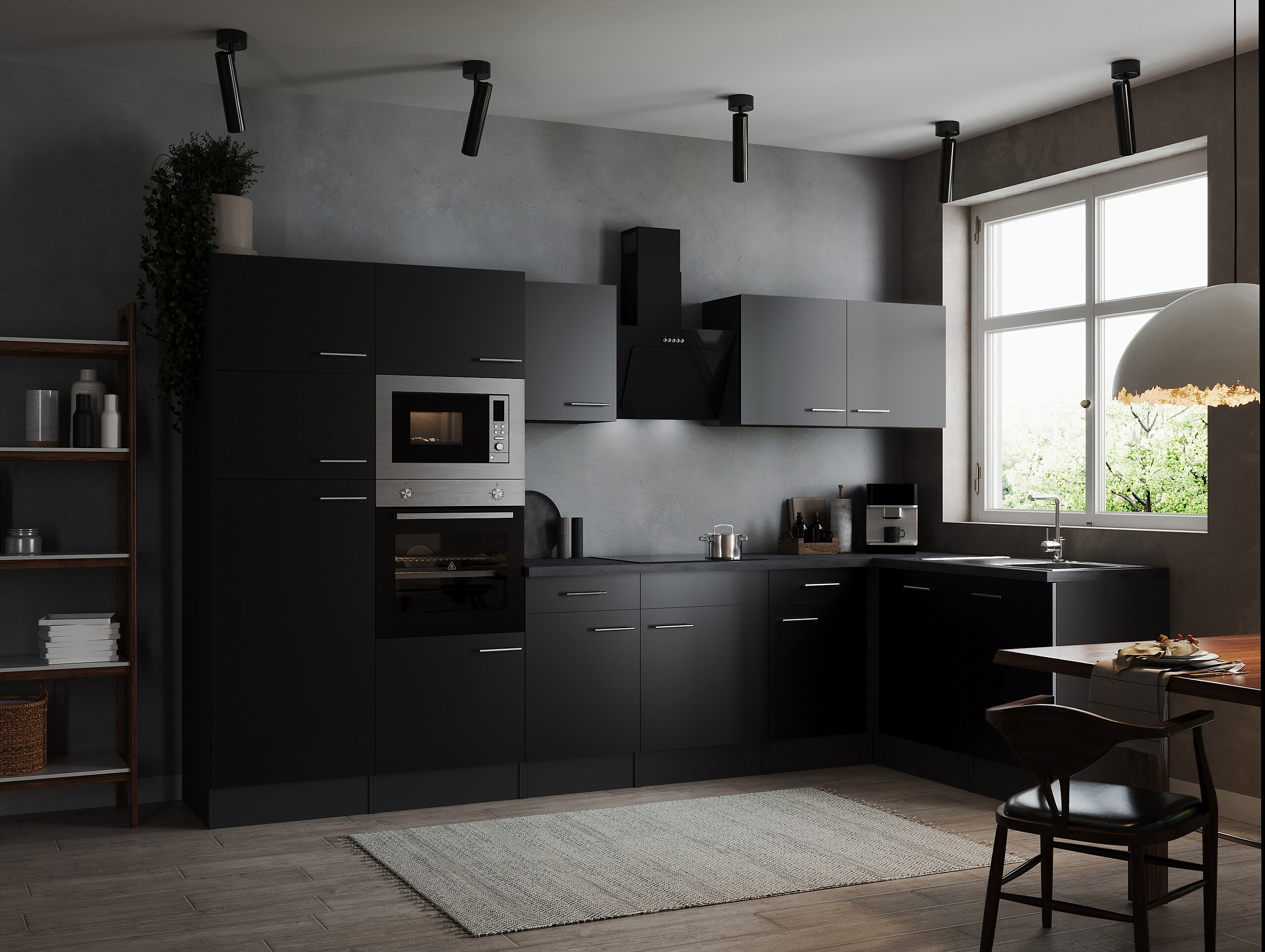 Winkelküche Oliver B/H/T: ca. 340x205x172 cm