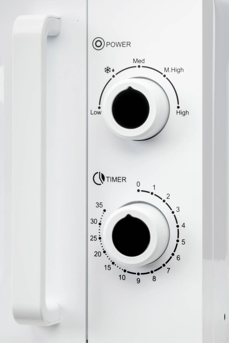 POCOline Mikrowelle D20MXP04-E70 weiß Metall B/H/T: ca. 44x24x32 cm ca. 20 l