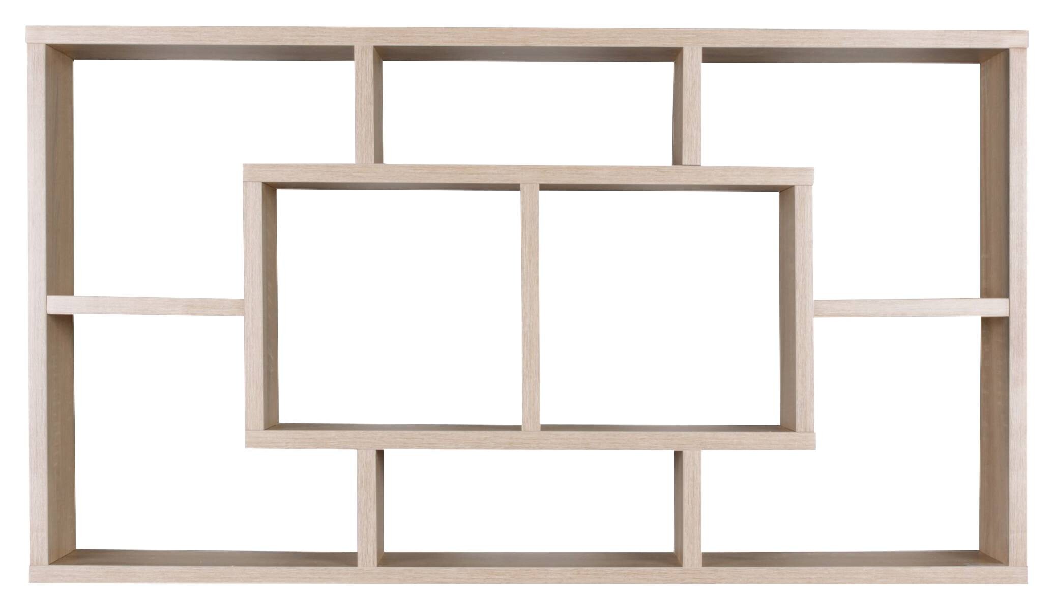 Wandregal Eiche Sonoma Nachbildung B/H/T: ca. 85x47,5x16 cm