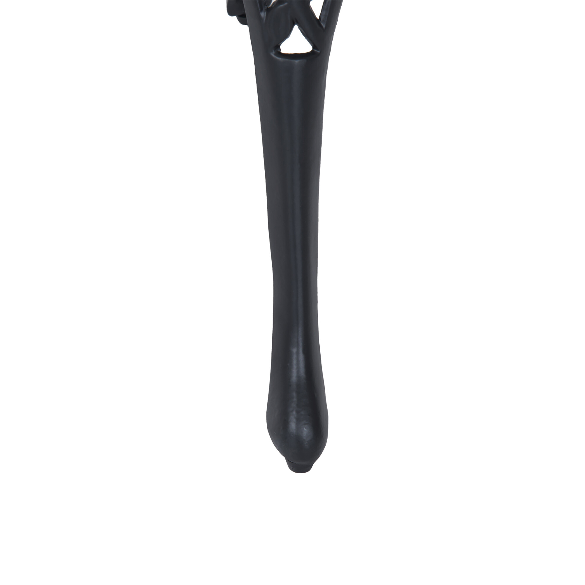 Outsunny Bistroset schwarz Aluminium B/H/L: ca. 60x65x60 cm