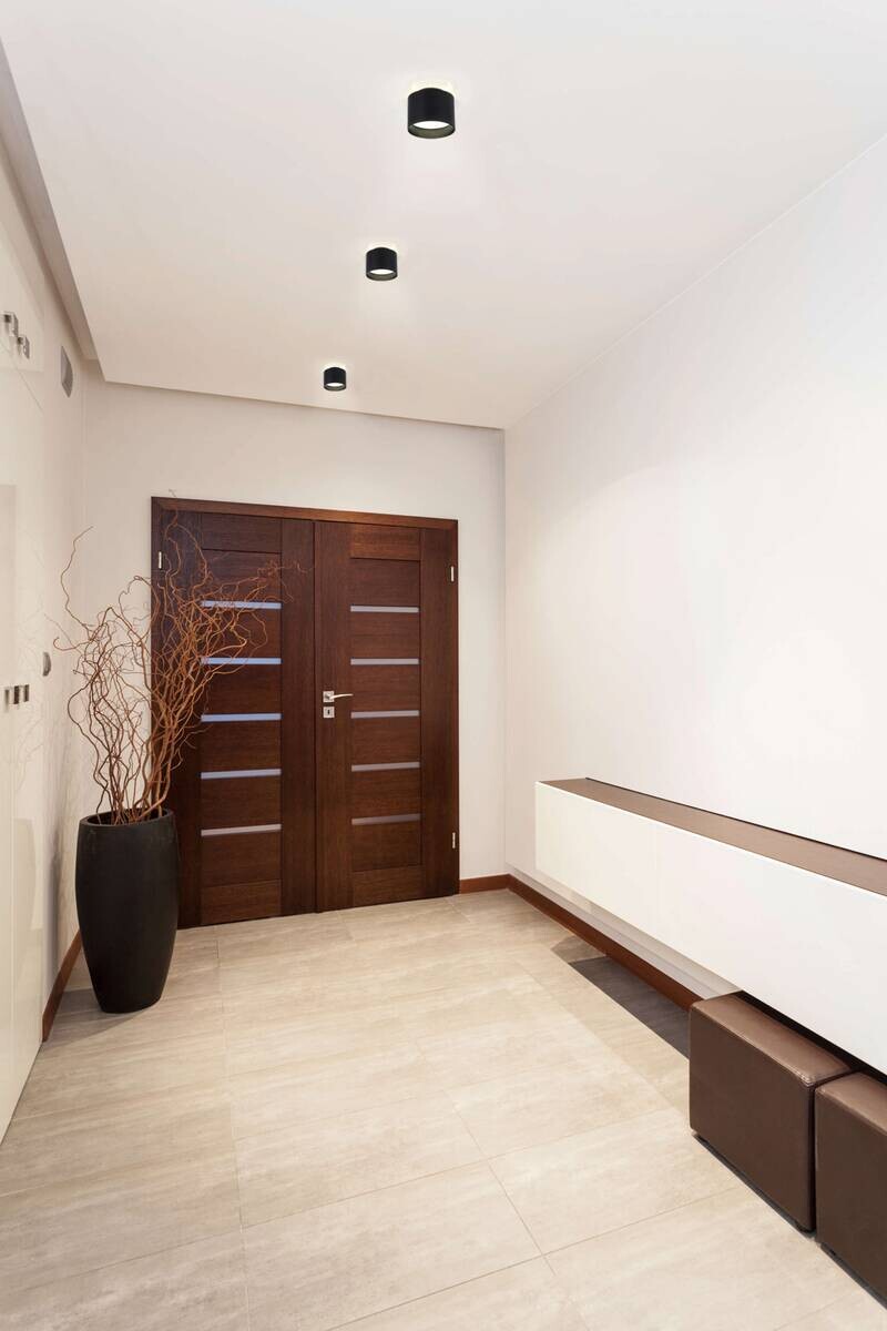 Näve Leuchten Spotleuchte 4119422 schwarz Kunststoff Metall B/H/T: ca. 10x9x10 cm 2 Brennstellen