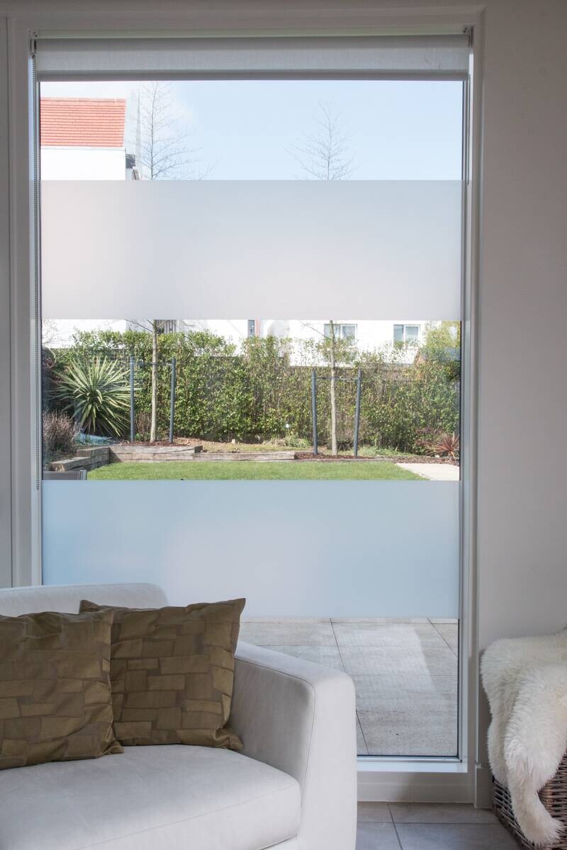 d-c-fix Fensterfolie Milky weiß transparent B/L: ca. 90x150 cm