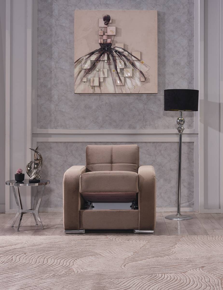 Sofa 3-2-1 Orlando graubraun