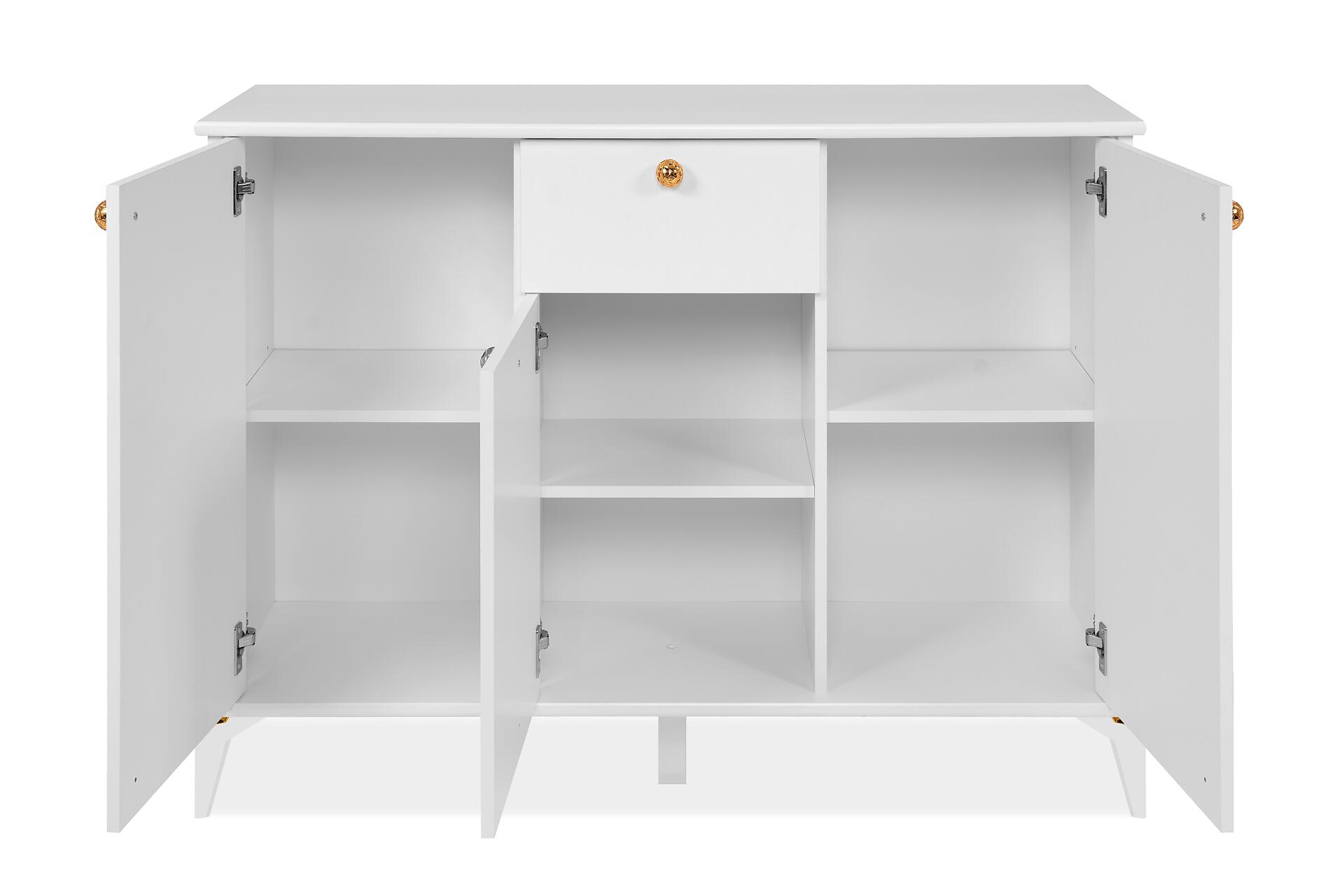 Kommode Izmir Izmir Izmir Izmir Izmir Izmir weiß Kupfer Nachbildung B/H/T: ca. 120x90x36 cm