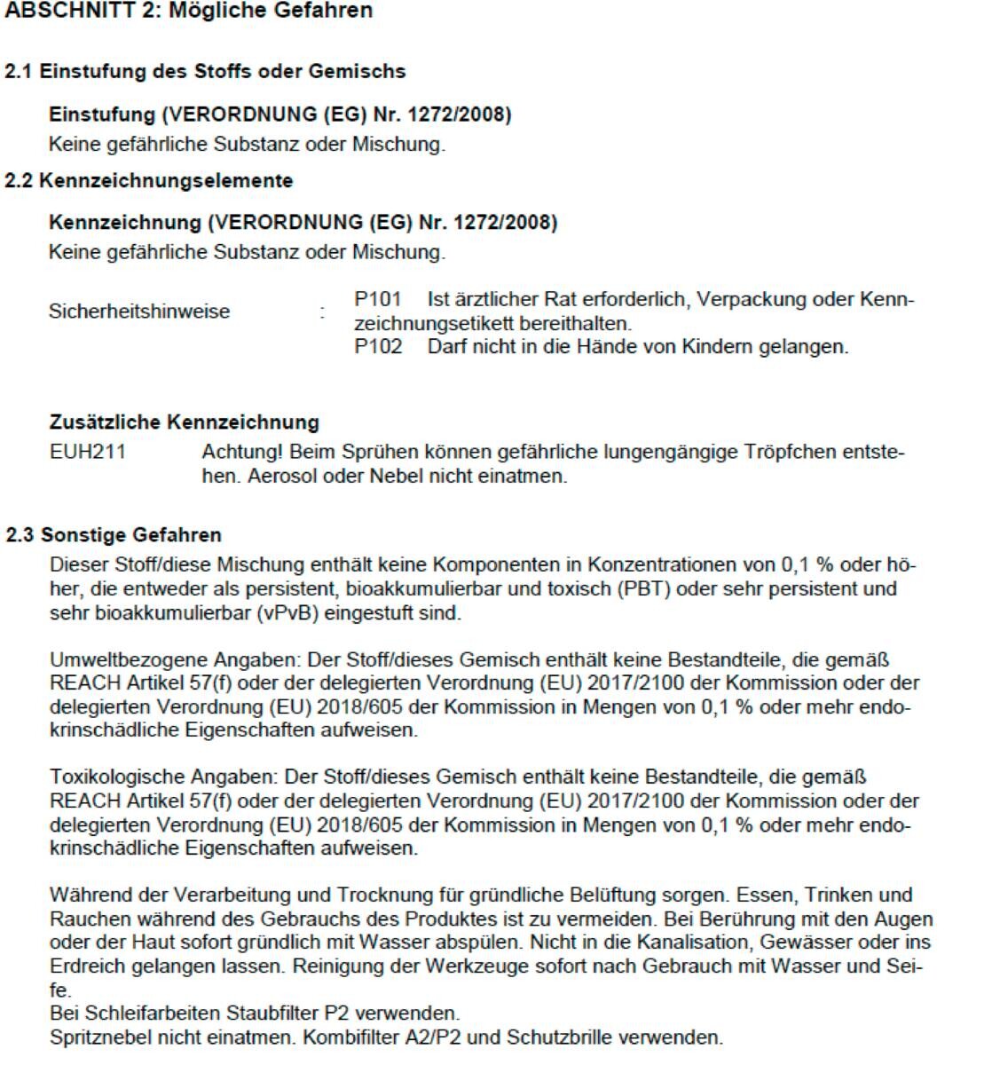 Alpina Raumfarbe SOS Innenfarbe weiß ca. 0,1 l