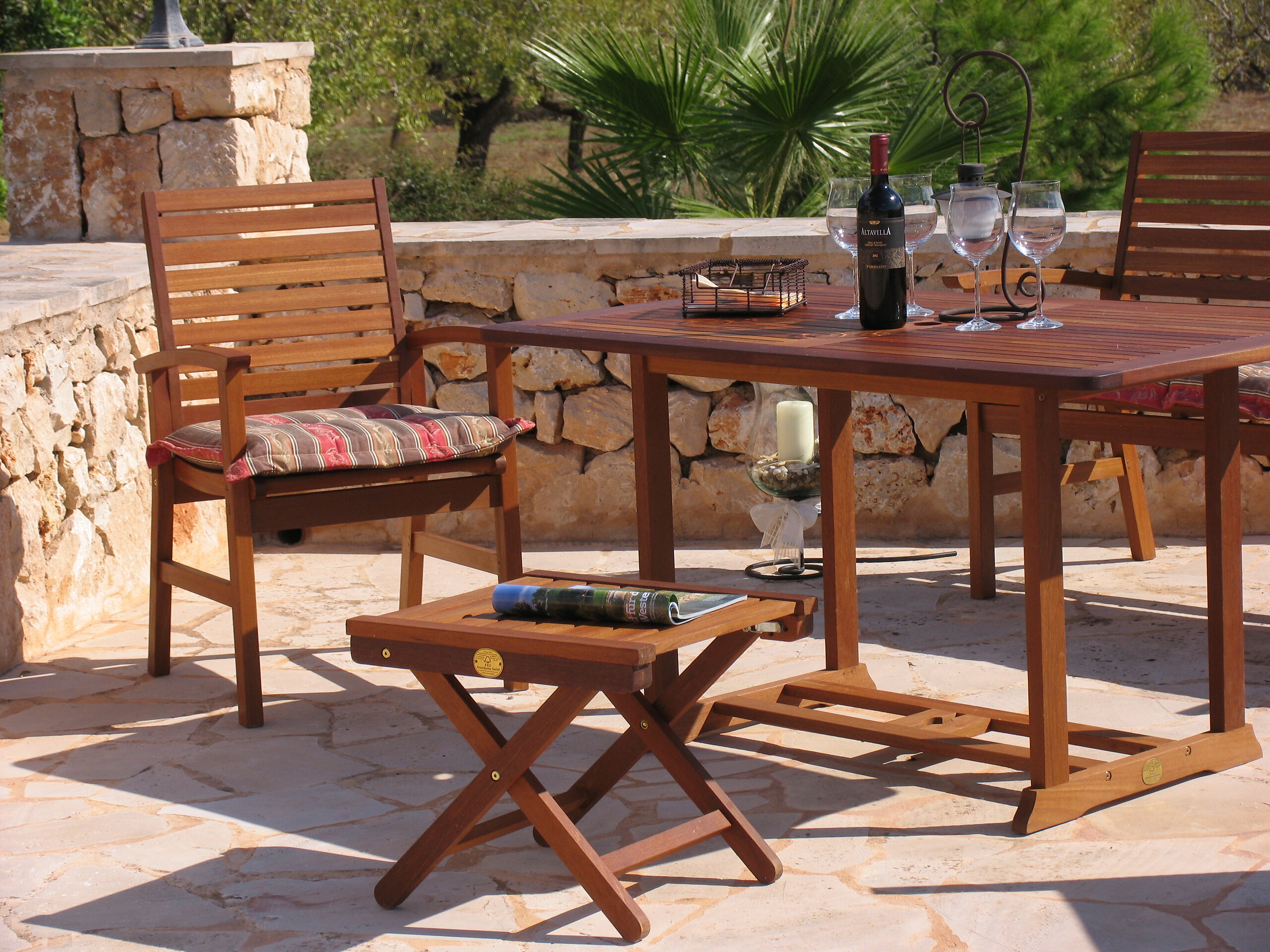 Grasekamp Sitzkissen XL beige Kunststoff B/H/L: ca. 51x8x60 cm