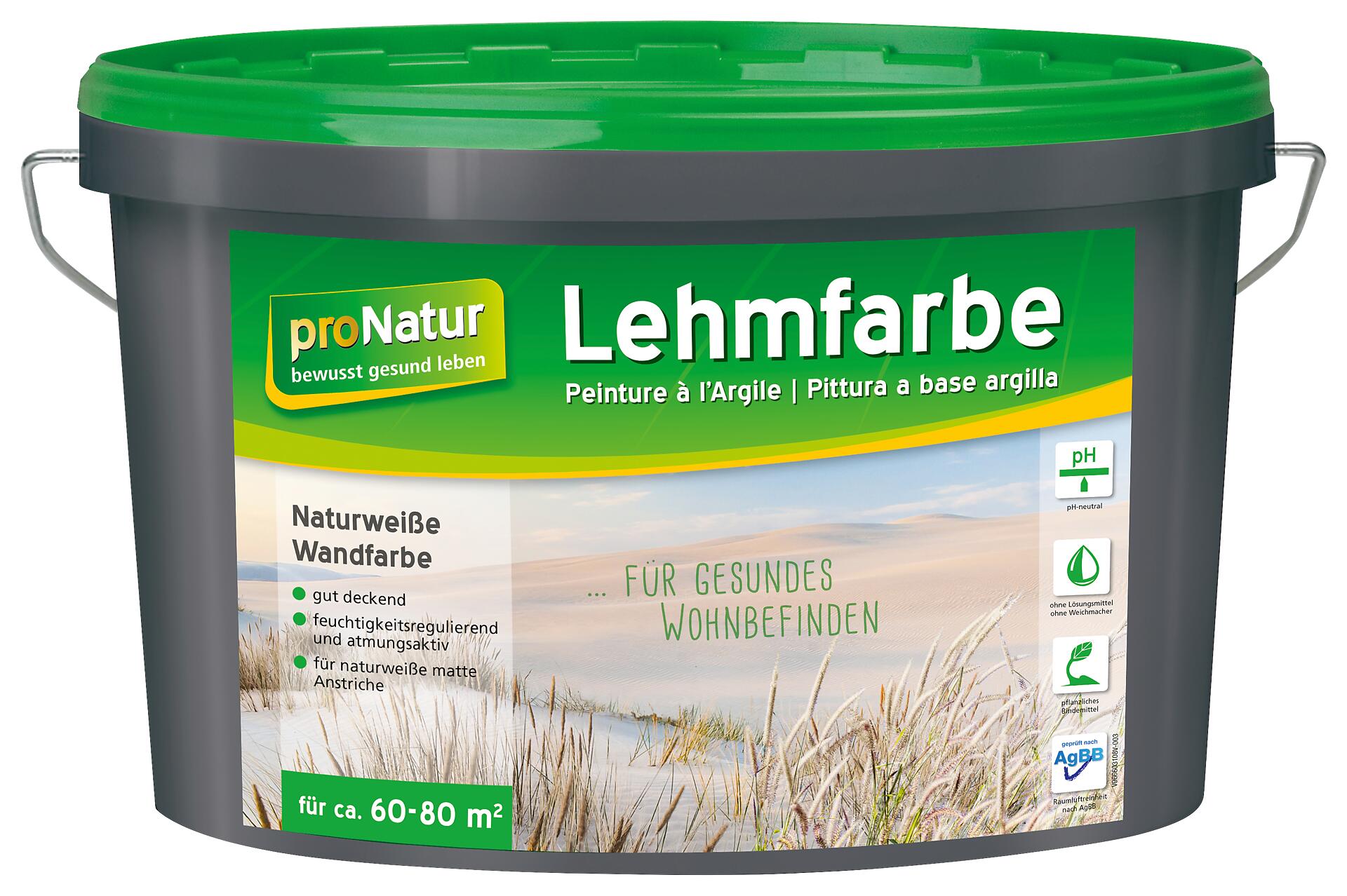 ProNatur Lehmfarbe weiß ca. 10 l ProNatur Lehmfarbe weiß ca. 10 l