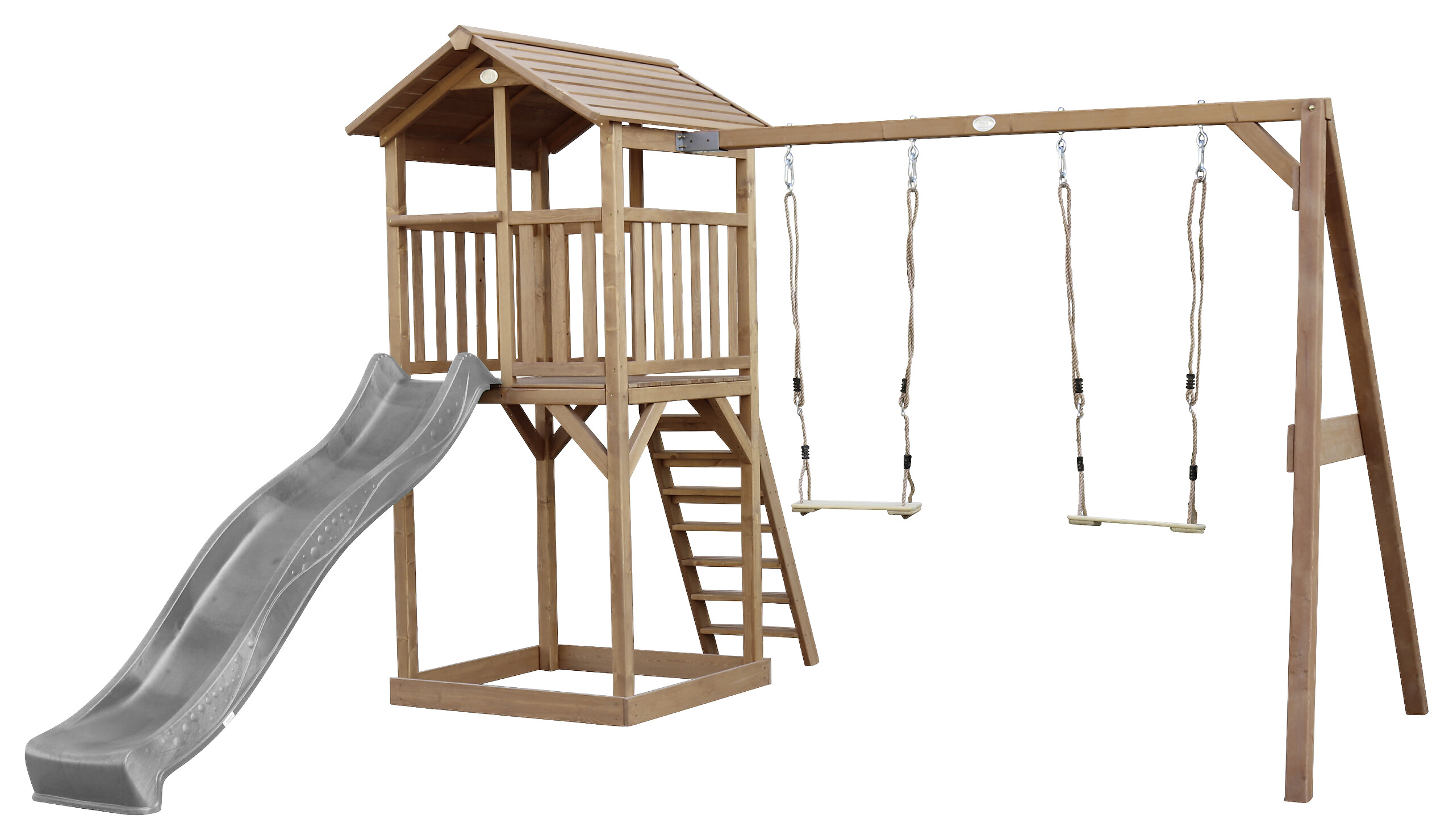 AXI Spielturm Beach Tower braun B/H/L: ca. 357x242x349 cm