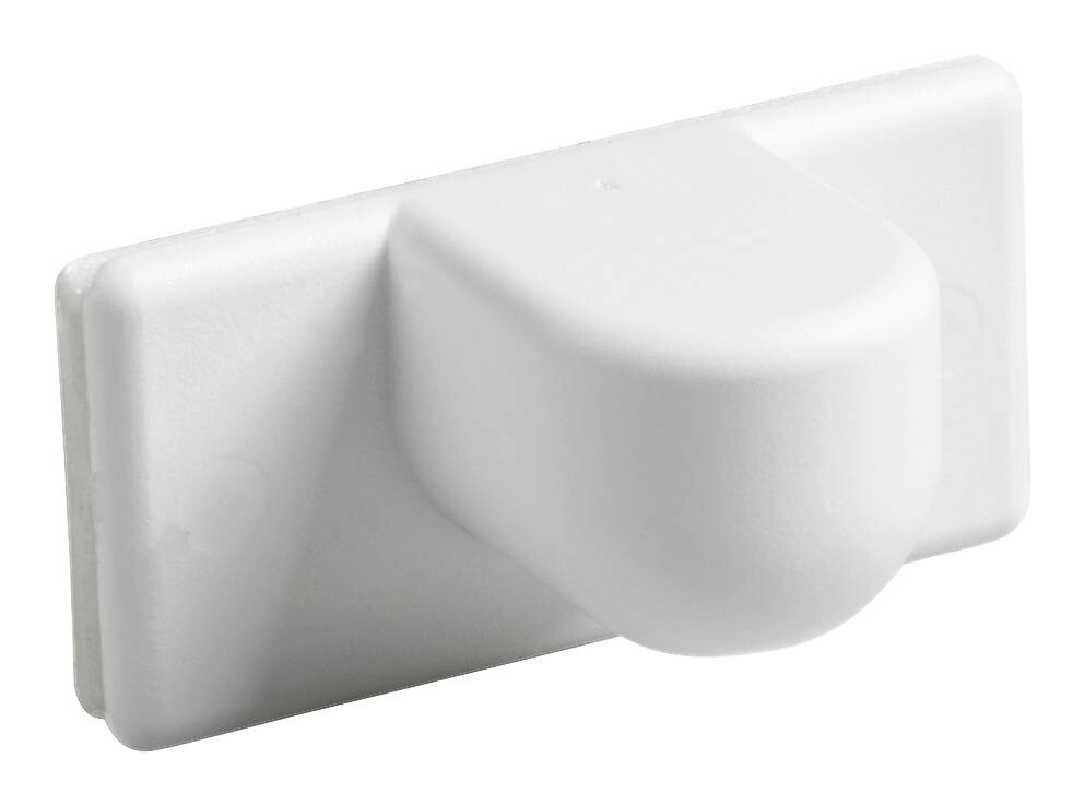 LICHTBLICK Magnethalter für Jalousie und Plissee weiß 2 Packstücke