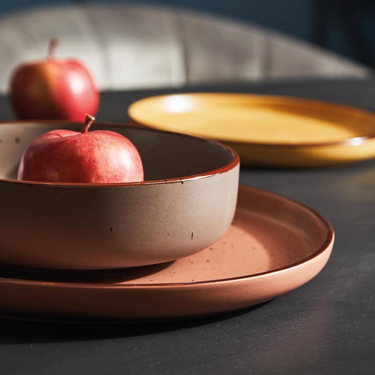 TOGNANA Tafelservice URBAN BRUGES bunt Steinzeug 18 tlg.