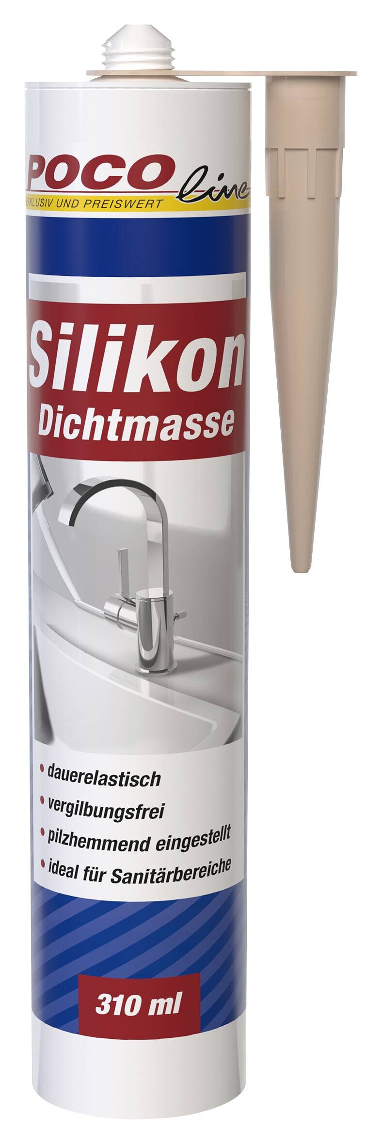 POCOline Silikon beige ca. 0,31 l