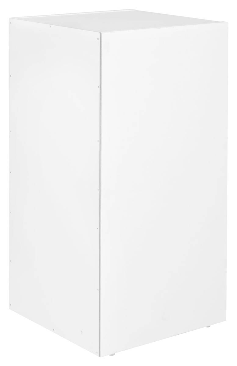 Standregal weiß B/H/T: ca. 30x60x30 cm