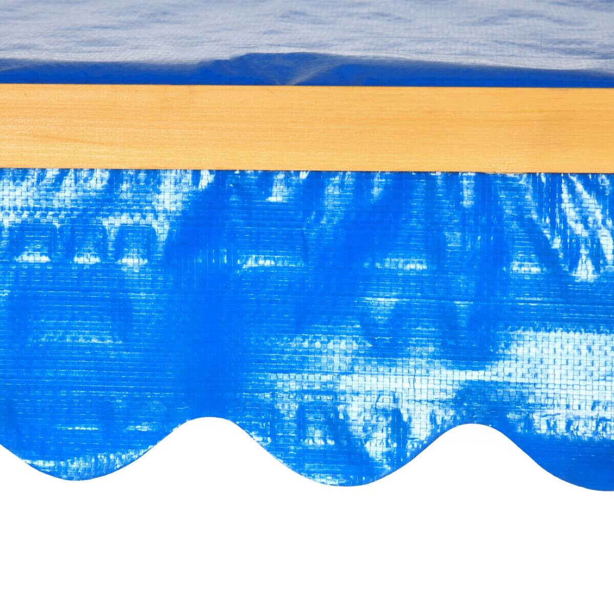 Outsunny Sandkasten natur B/H/L: ca. 129x133x137,5 cm