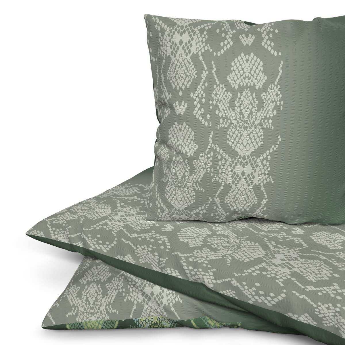 Microfaser Bettwäsche Seersucker