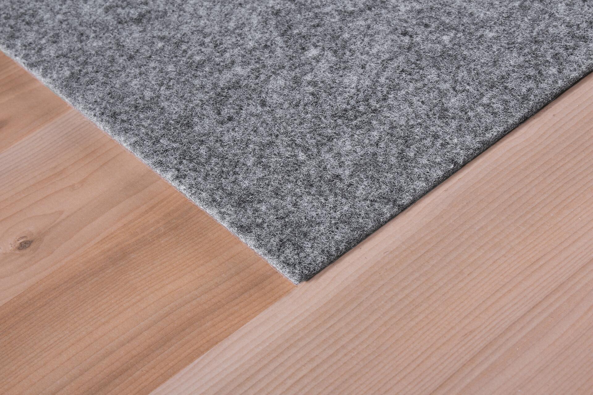 Teppichfliese Filz grau B/L: ca. 40x40 cm pro Stück