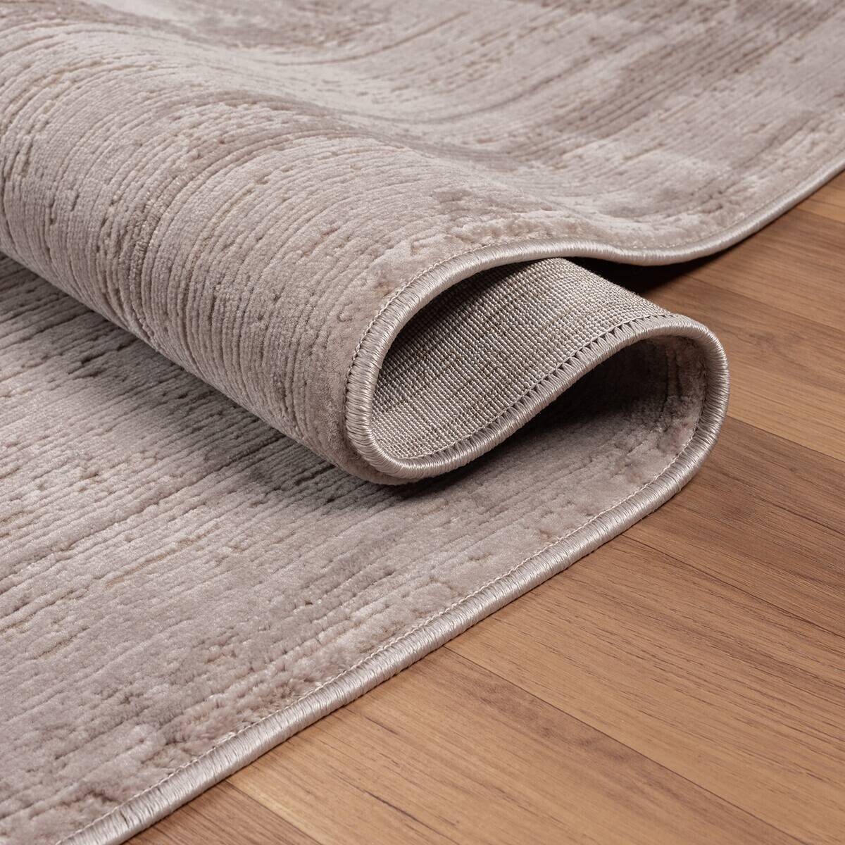 Webteppich Costa taupe B/L: ca. 120x170 cm