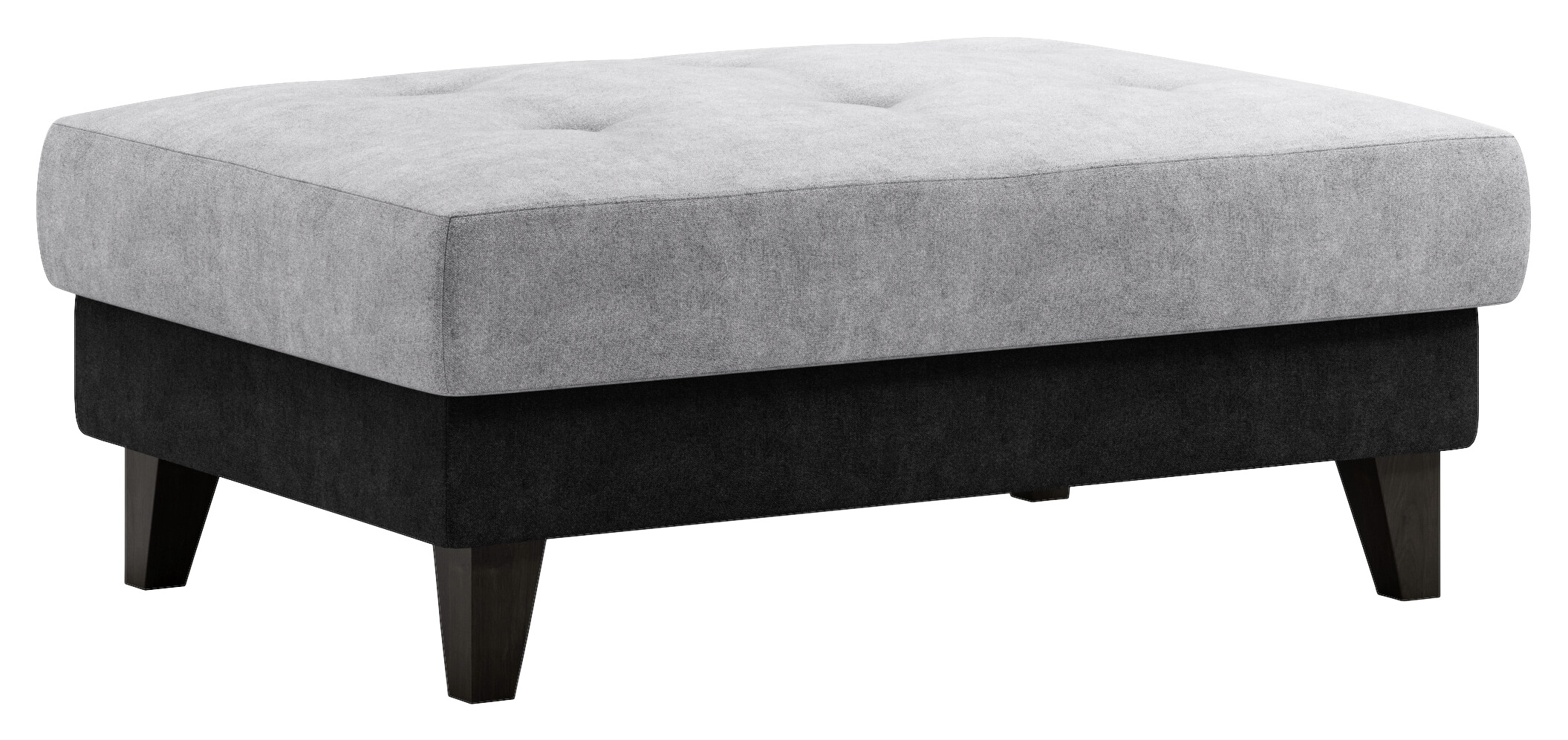 Hocker grau schwarz B/H/T: ca. 108x45x76 cm Hocker grau schwarz B/H/T: ca. 108x45x76 cm