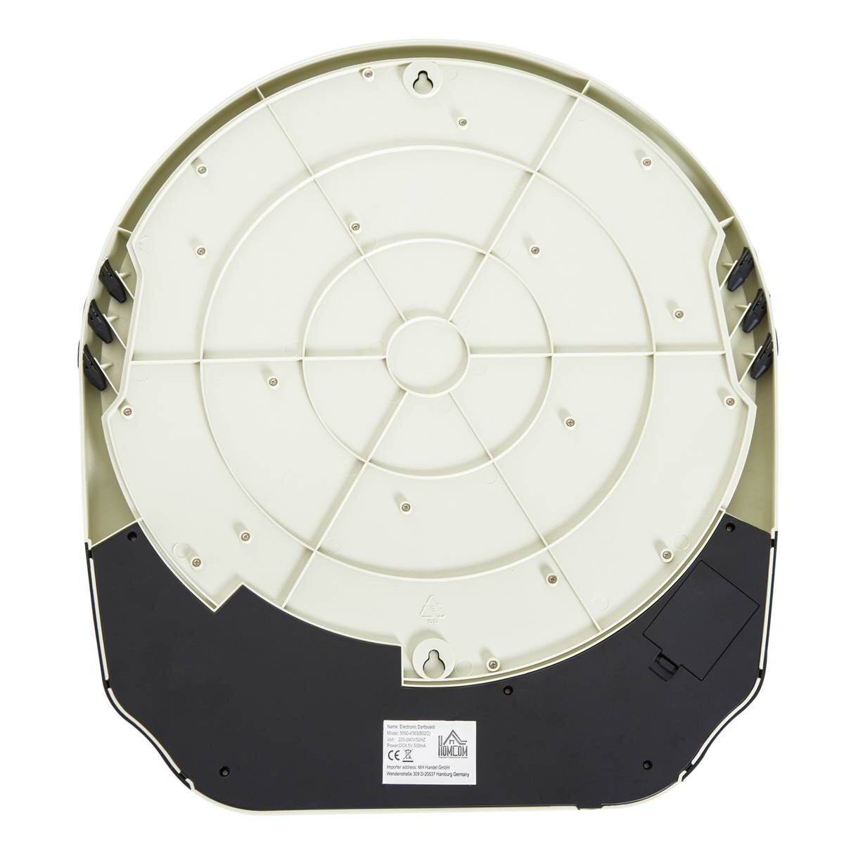 HOMCOM elektrisches Dartboard B/H/T: ca. 44x50x3,2 cm