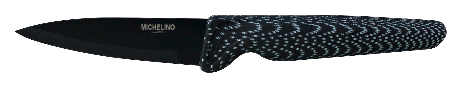 MICHELINO Messerset schwarz Edelstahl 6 tlg.