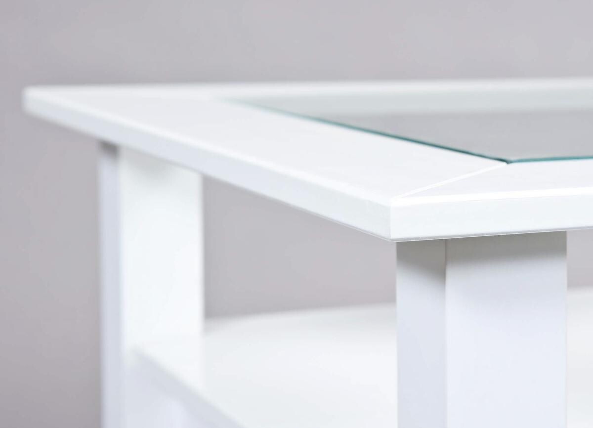 Inter Link Couchtisch Provence weiß Kiefer B/H/T: ca. 115x45x60 cm