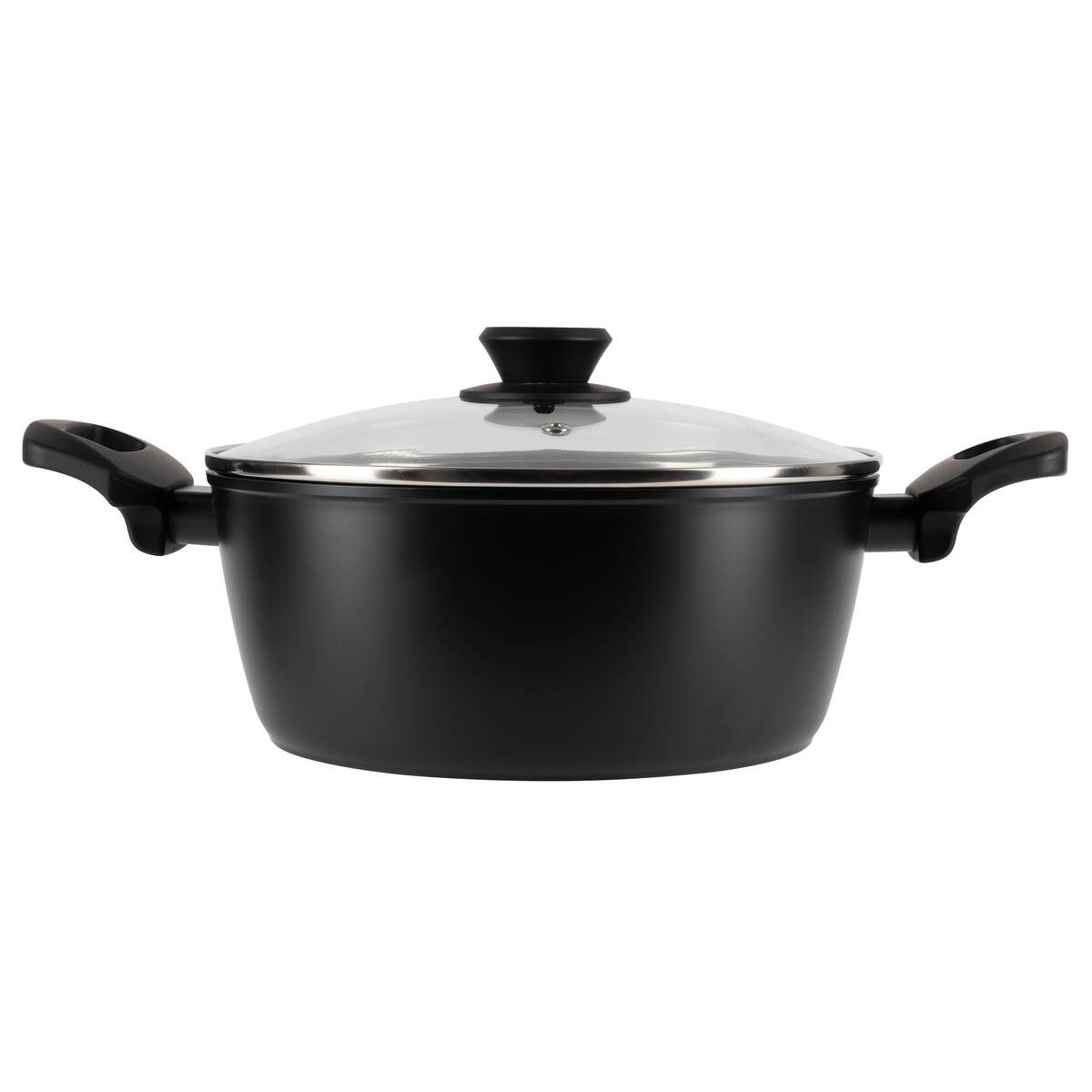 SAN IGNACIO Kochgeschirrset Tormes schwarz Aluminium 4 tlg.