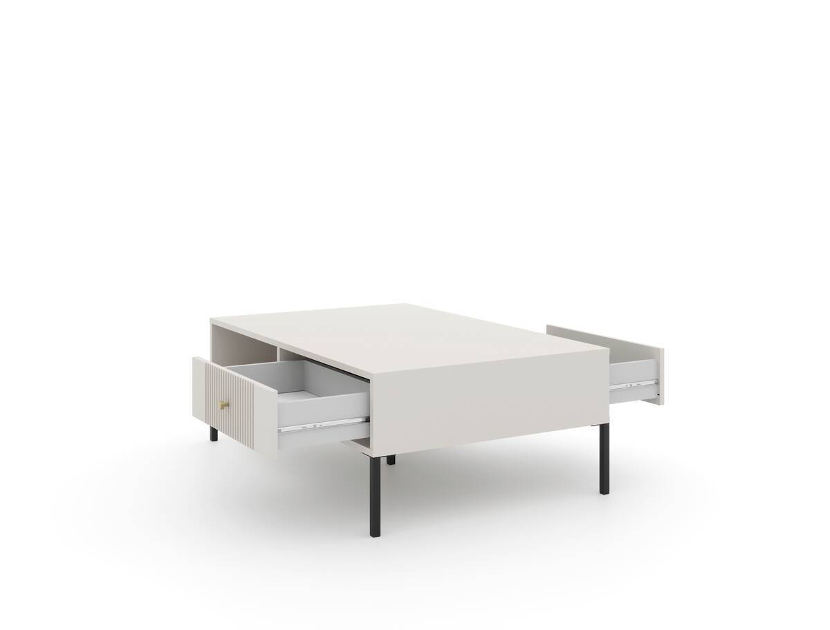 WIPMEB Couchtisch ISEO Cashmere B/H/T: ca. 139,8x37x76,4 cm