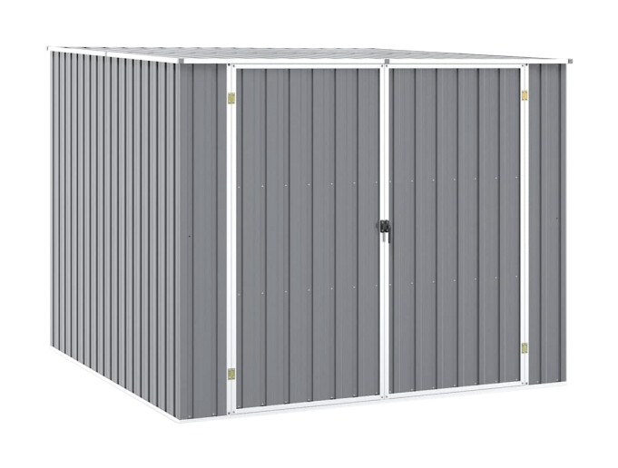 vidaXL Gerätehaus grau B/H: ca. 196x160 cm