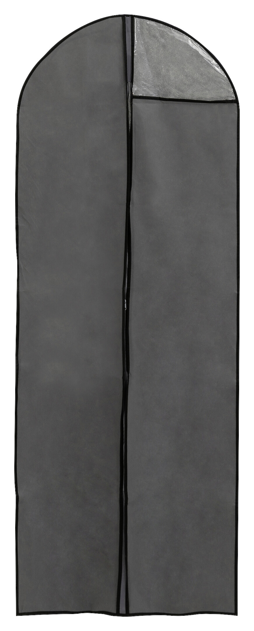 Axentia Kleiderhülle grau Stoff B/H/L: ca. 60x2x150 cm Axentia Kleiderhülle grau Stoff B/H/L: ca. 60x2x150 cm